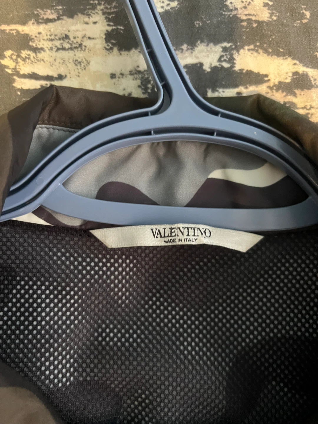 Valentino Camo Windbreaker Jacket – Size 54 (US 44) - photo 3