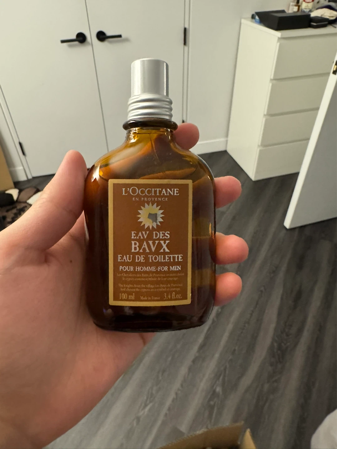 L'Occitane Eau Des Baux Eau de Toilette for Men 3.4 fl oz