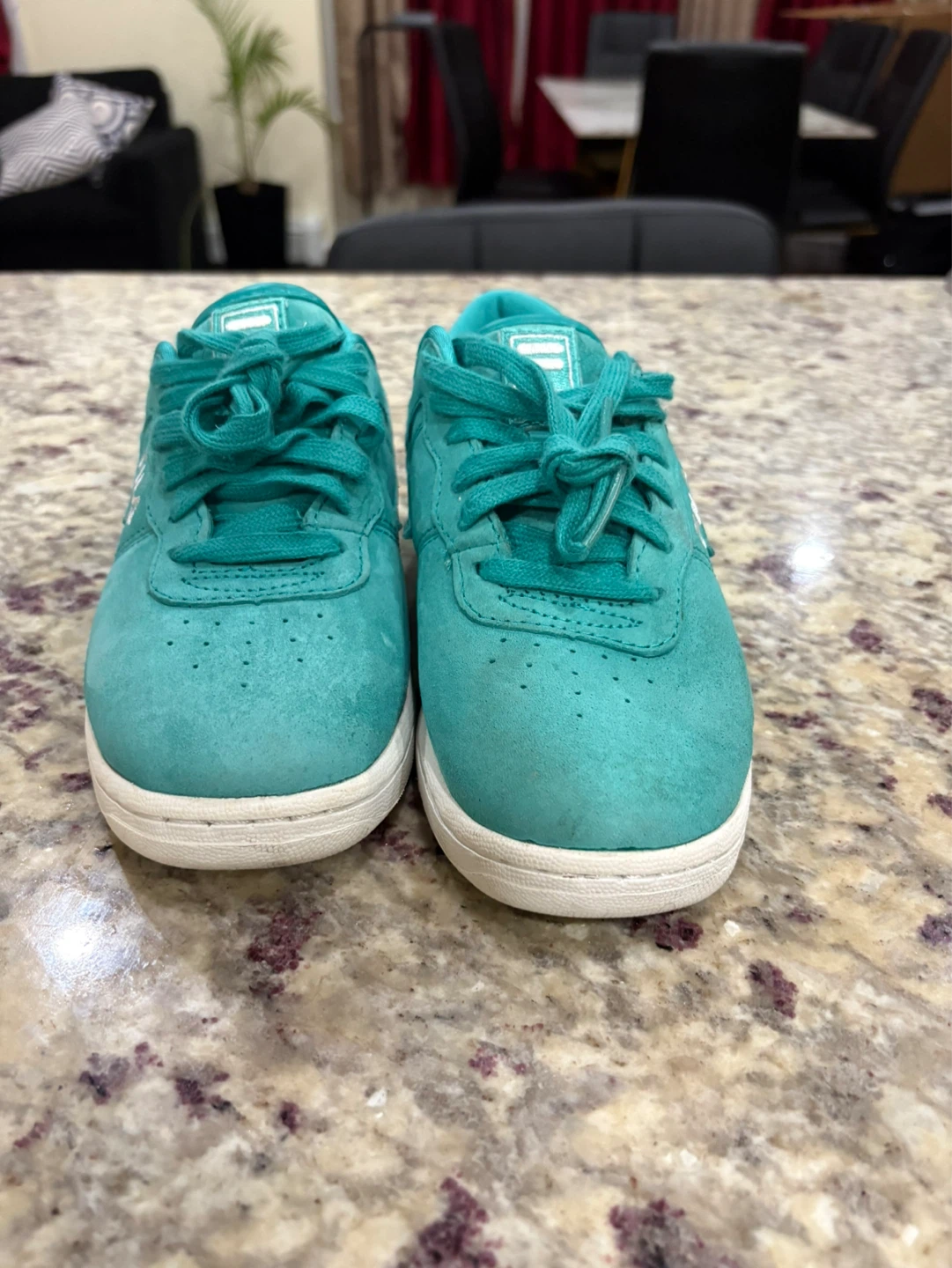 Turquoise Fila Sneakers size 5.5 - photo 2