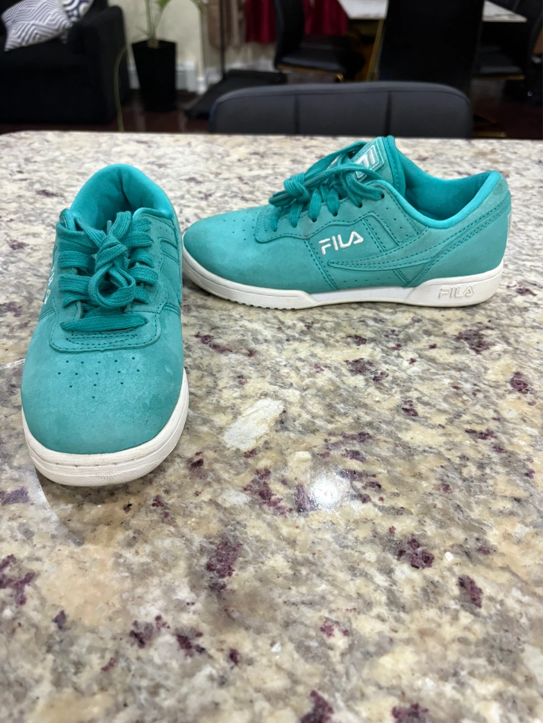 Turquoise Fila Sneakers size 5.5 - photo 5