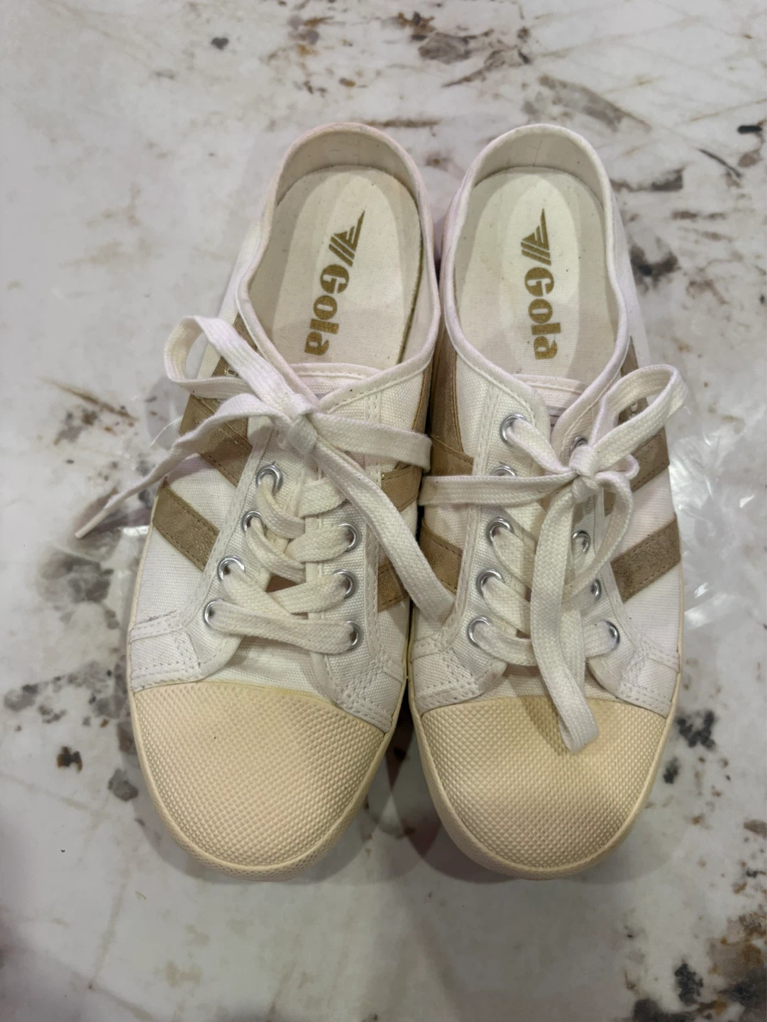 Gola Mule Mirror Sneakers size 8 us - photo 4