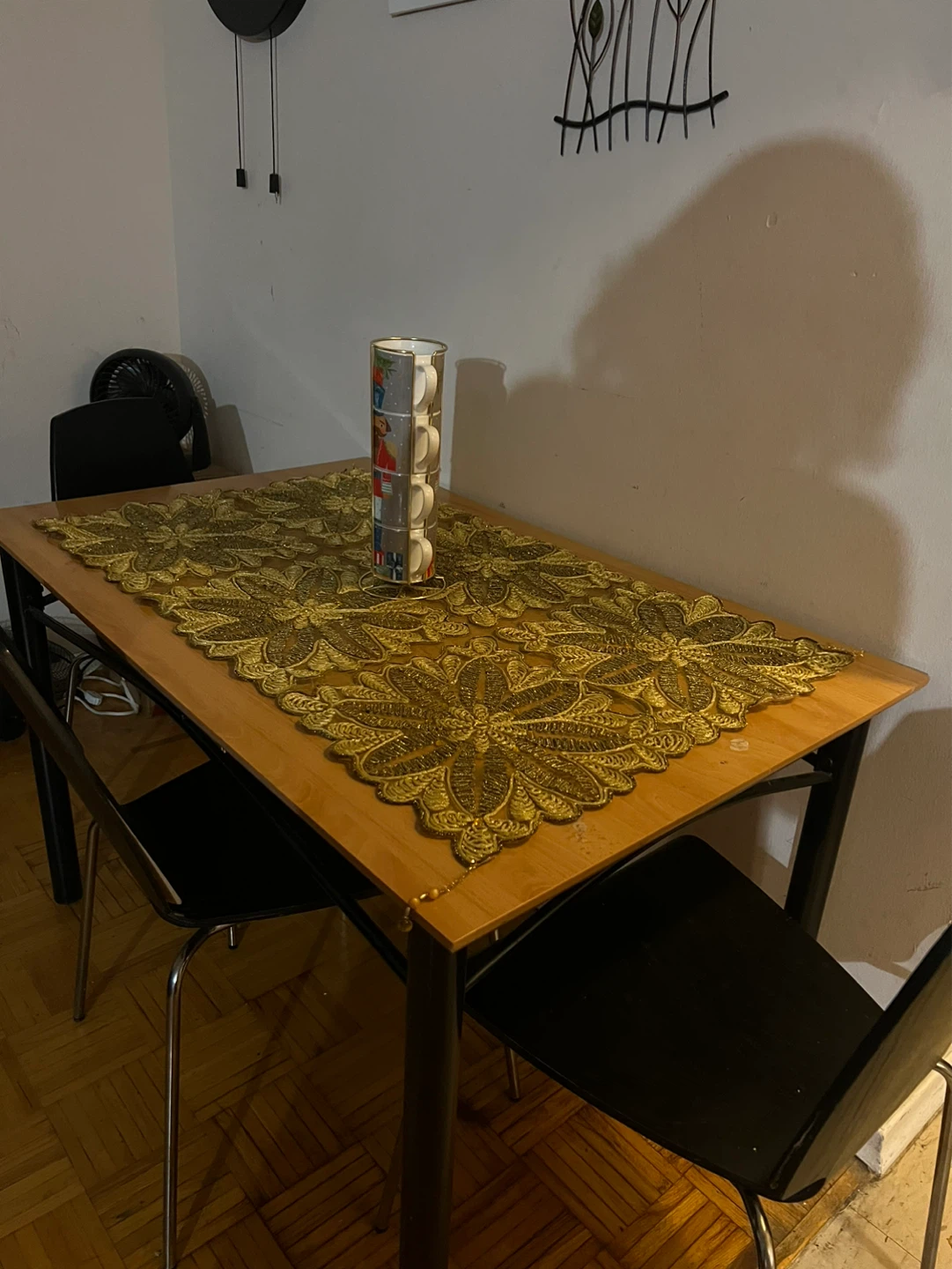 Gold Floral Table Runner - photo 3