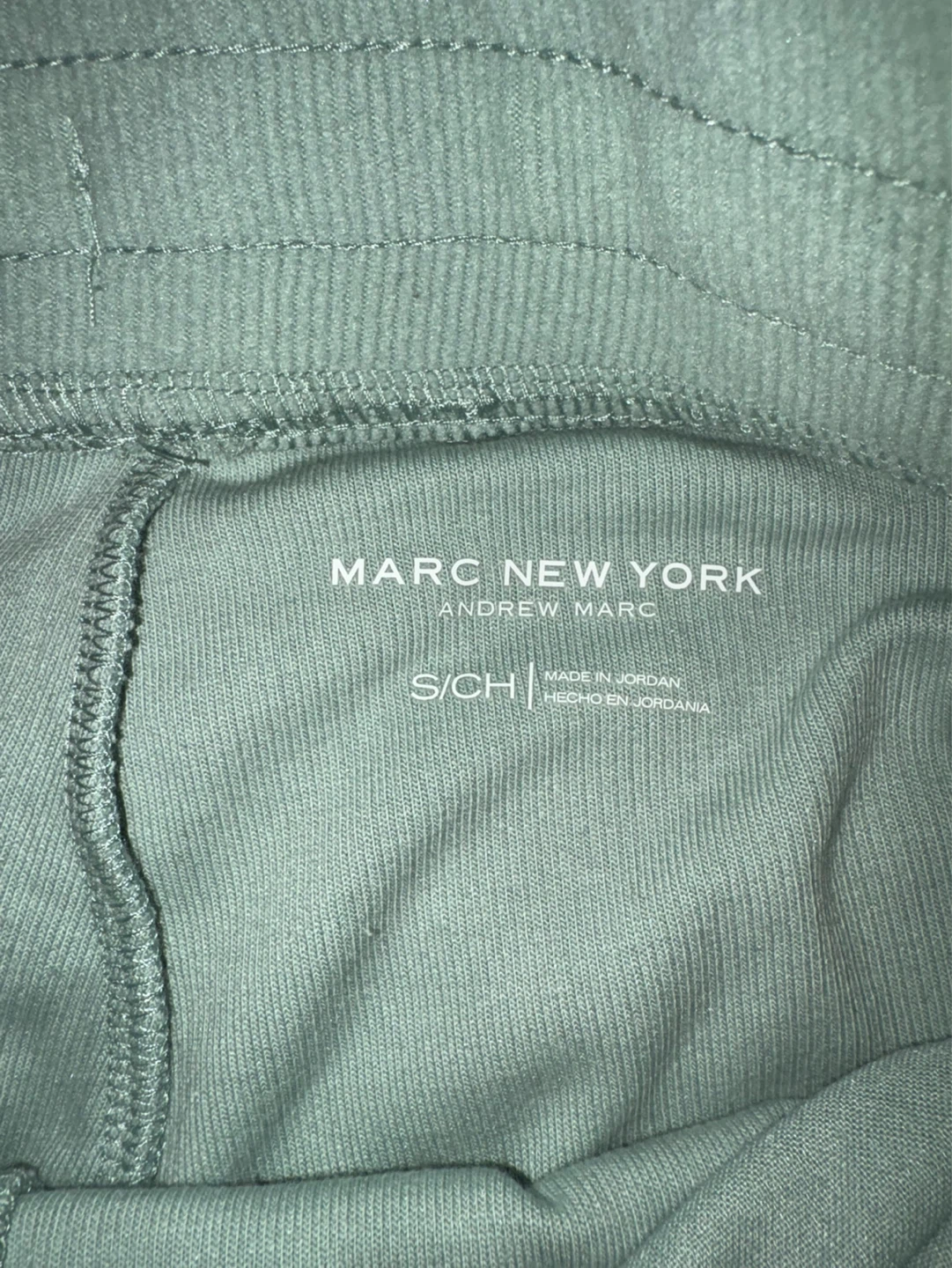 Marc New York Andrew Marc  Joggers Sweatpants Size S Green - photo 5