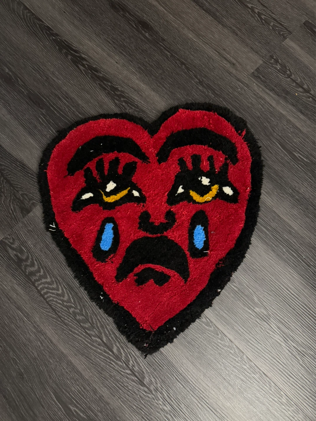 Red Heart Rug