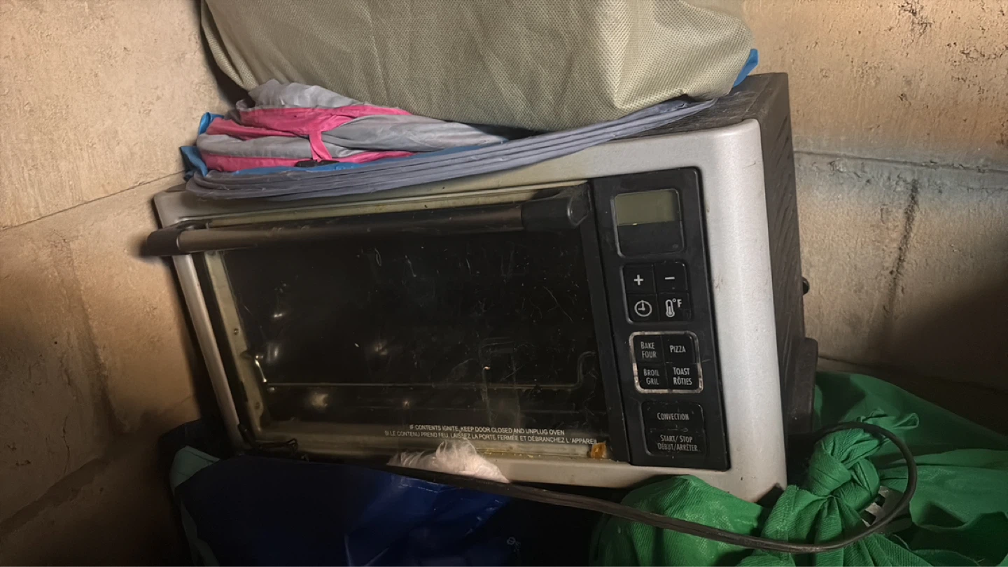 Silver Toaster Oven