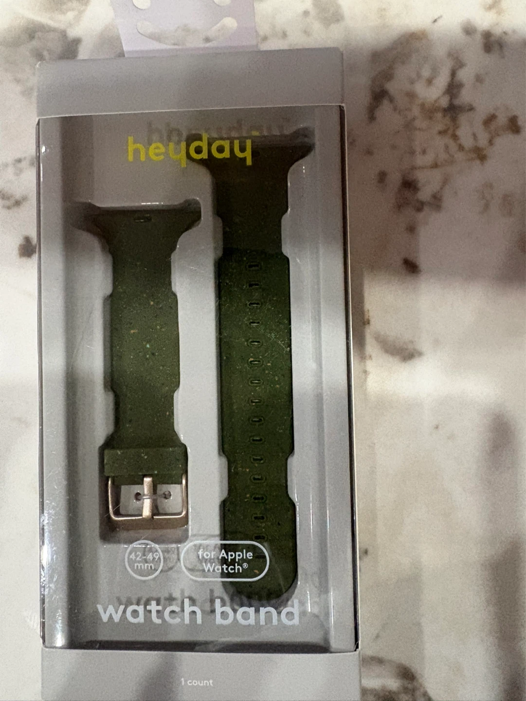 Heyday Olive Speckle Watch Band for Apple Watch (42-49mm)