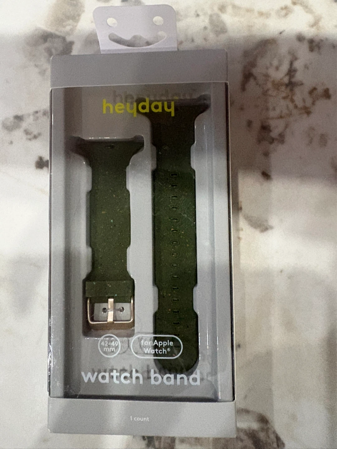Heyday Olive Speckle Watch Band for Apple Watch (42-49mm) - photo 2