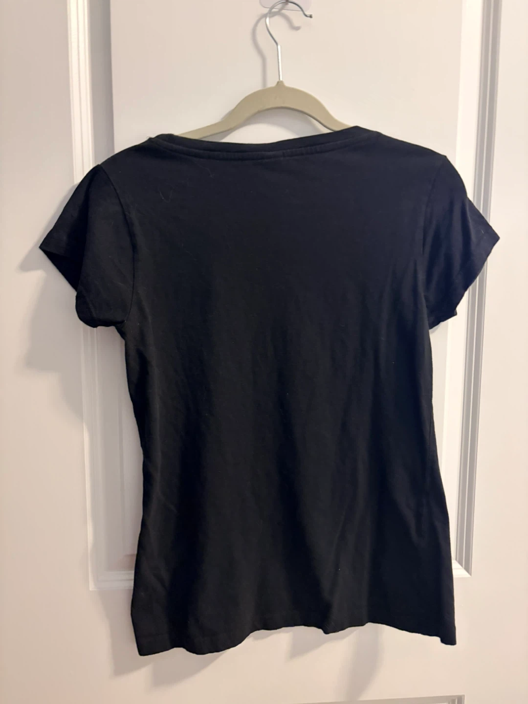 Black Embellished T-Shirt with Cannes Design - photo 2