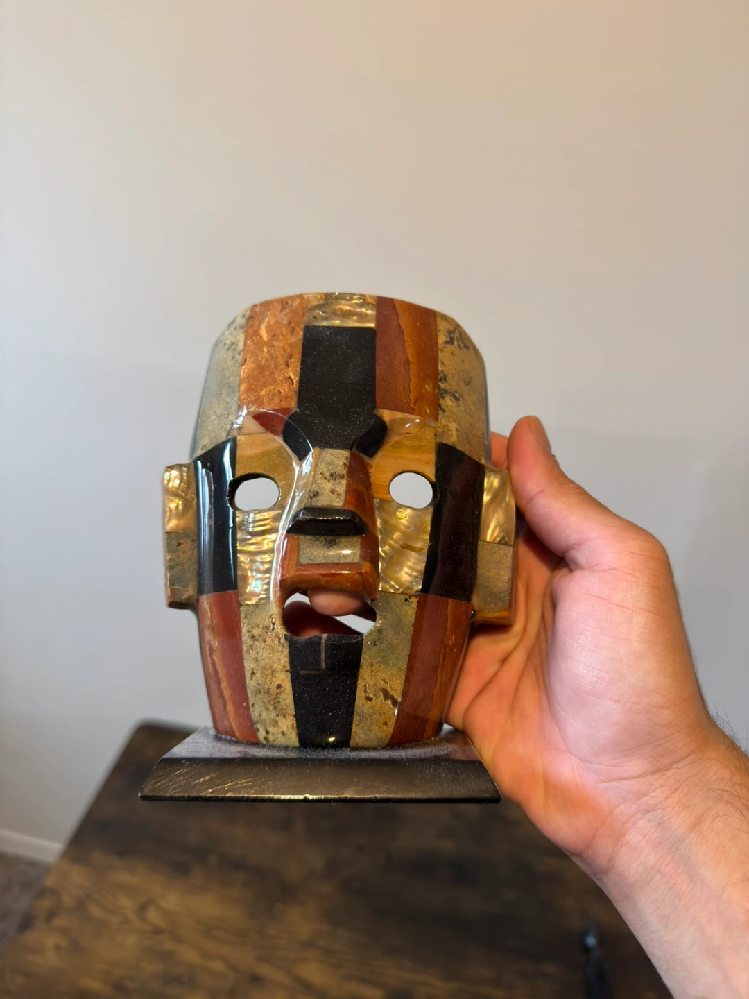 Stone Mask Decorative Figurine