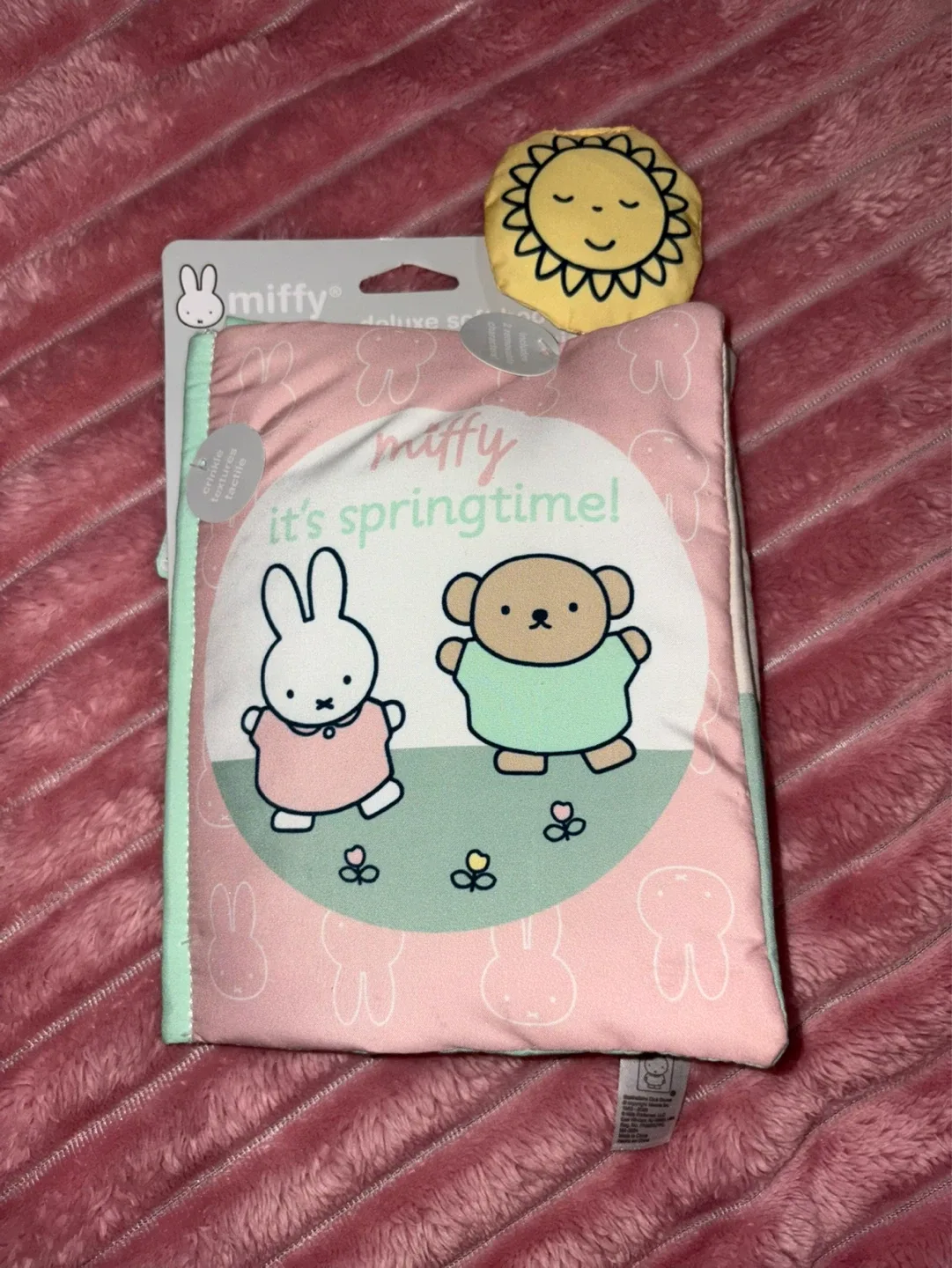 Miffy Deluxe Soft Book - It's Springtime!