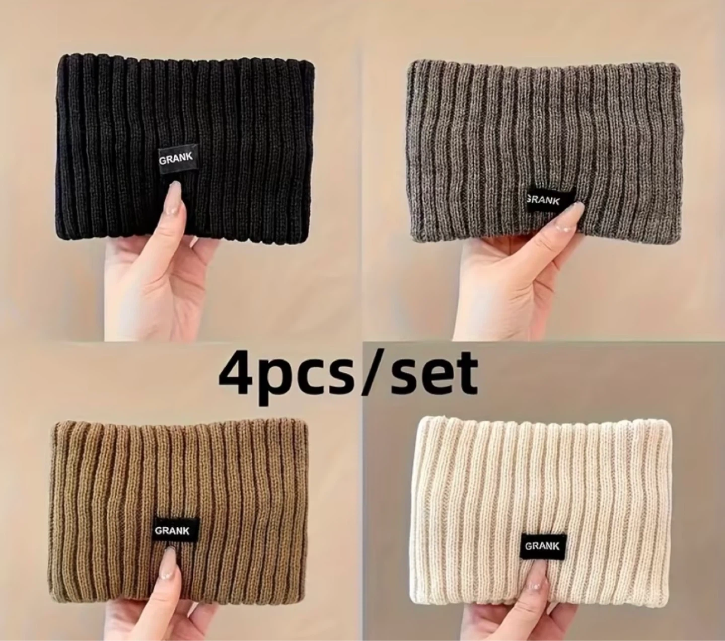 GRANK 4-Piece Set Headband