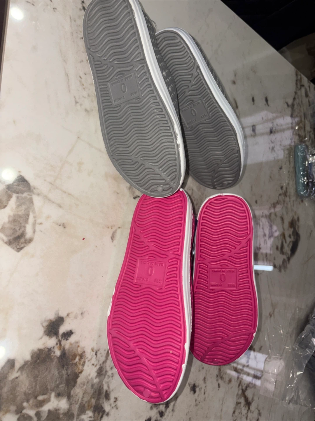Blue Water Beach Water Shoes - Pink & Grey - photo 4