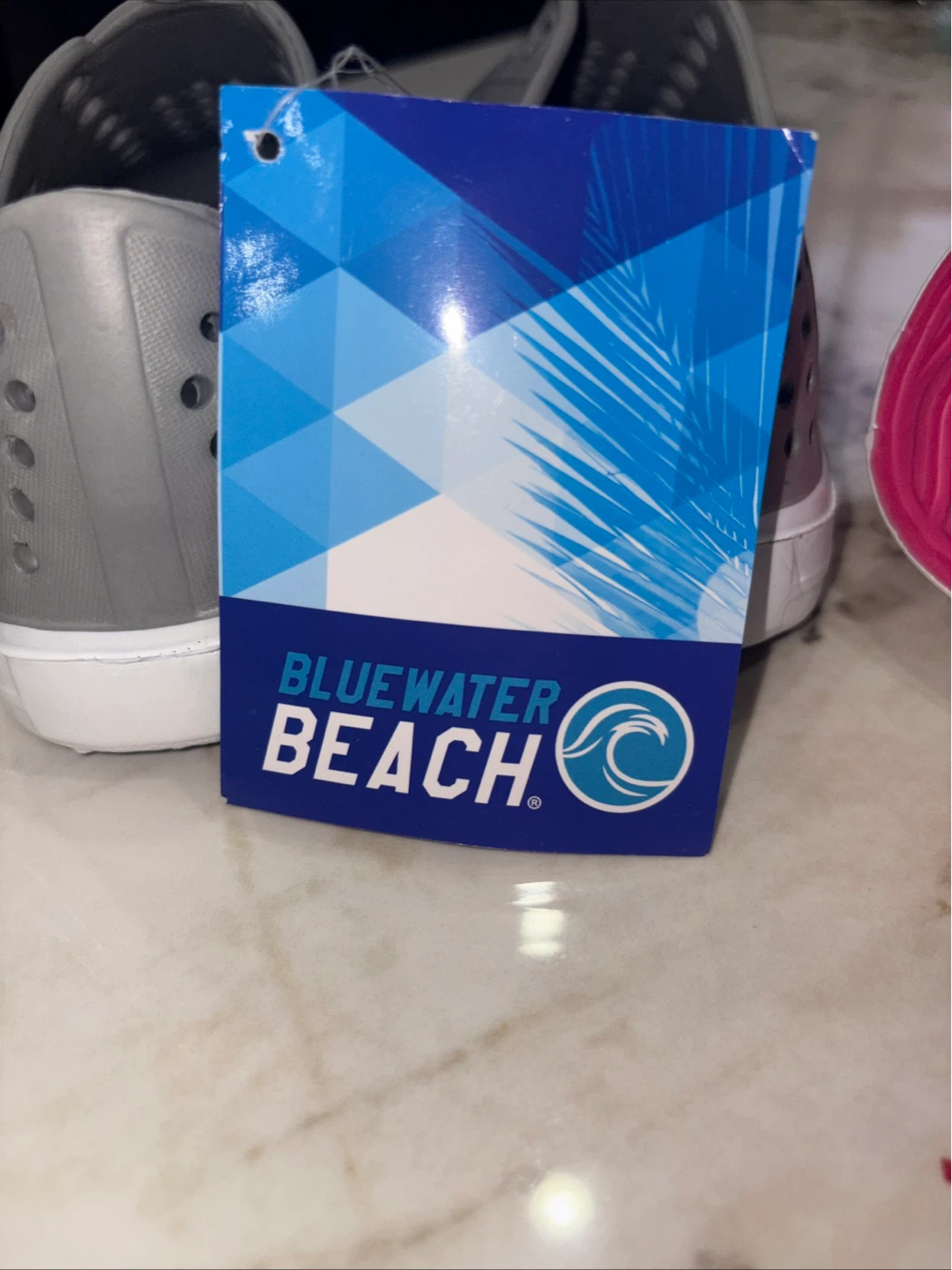 Blue Water Beach Water Shoes - Pink & Grey - photo 5