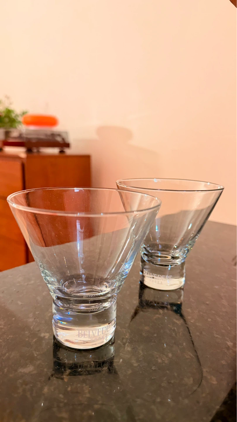 Belvedere Vodka Martini / Cocktail Glasses – Set of 2 - photo 5