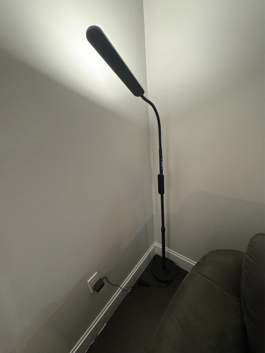 Led floor lamp with remote