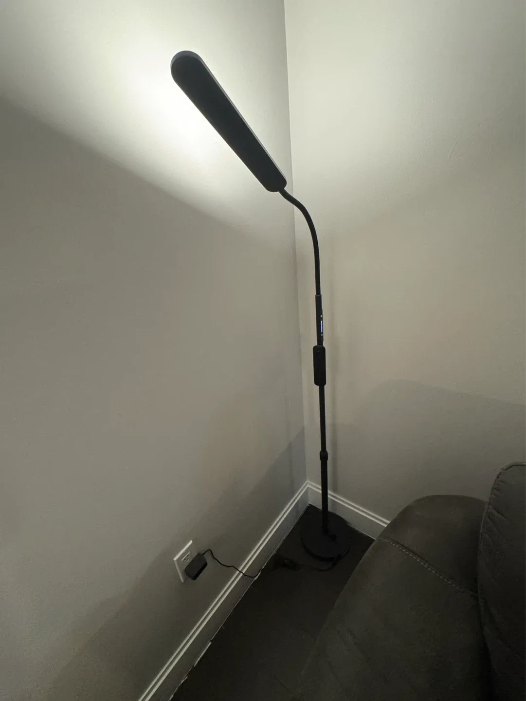 Led floor lamp with remote