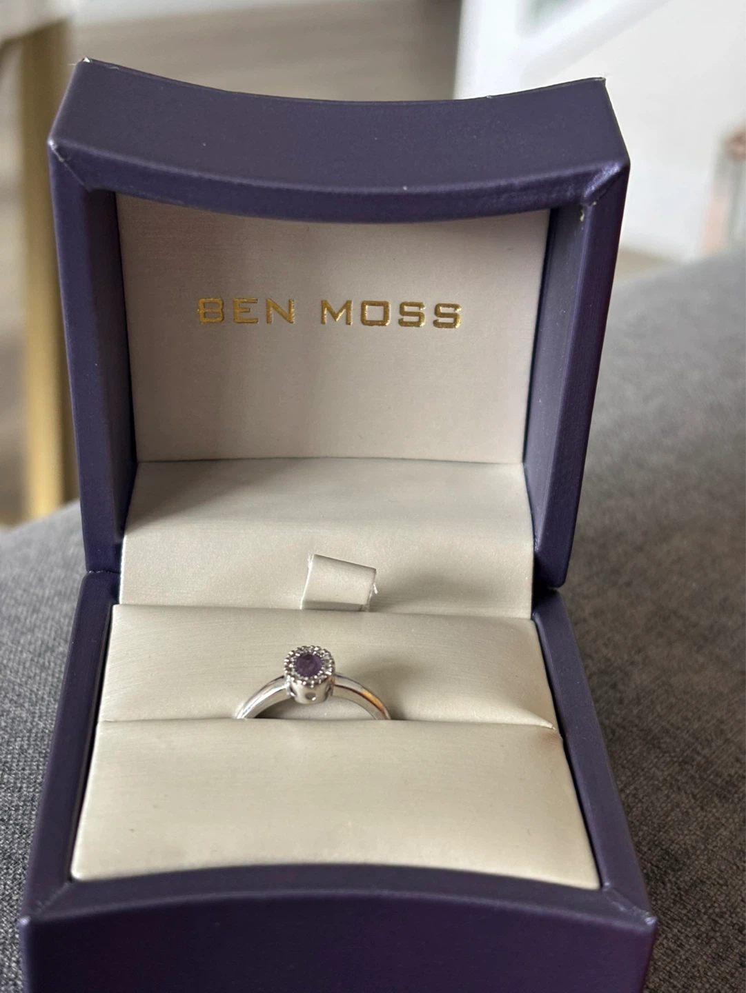 Ben Moss Sterling Silver Amethyst Ring - photo 5