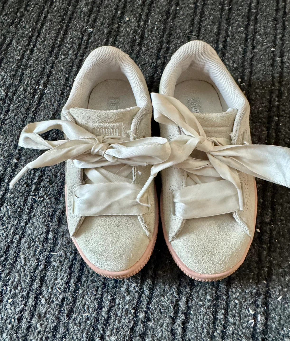 FREE Puma Suede Pink Toddler Sneakers 10.5c