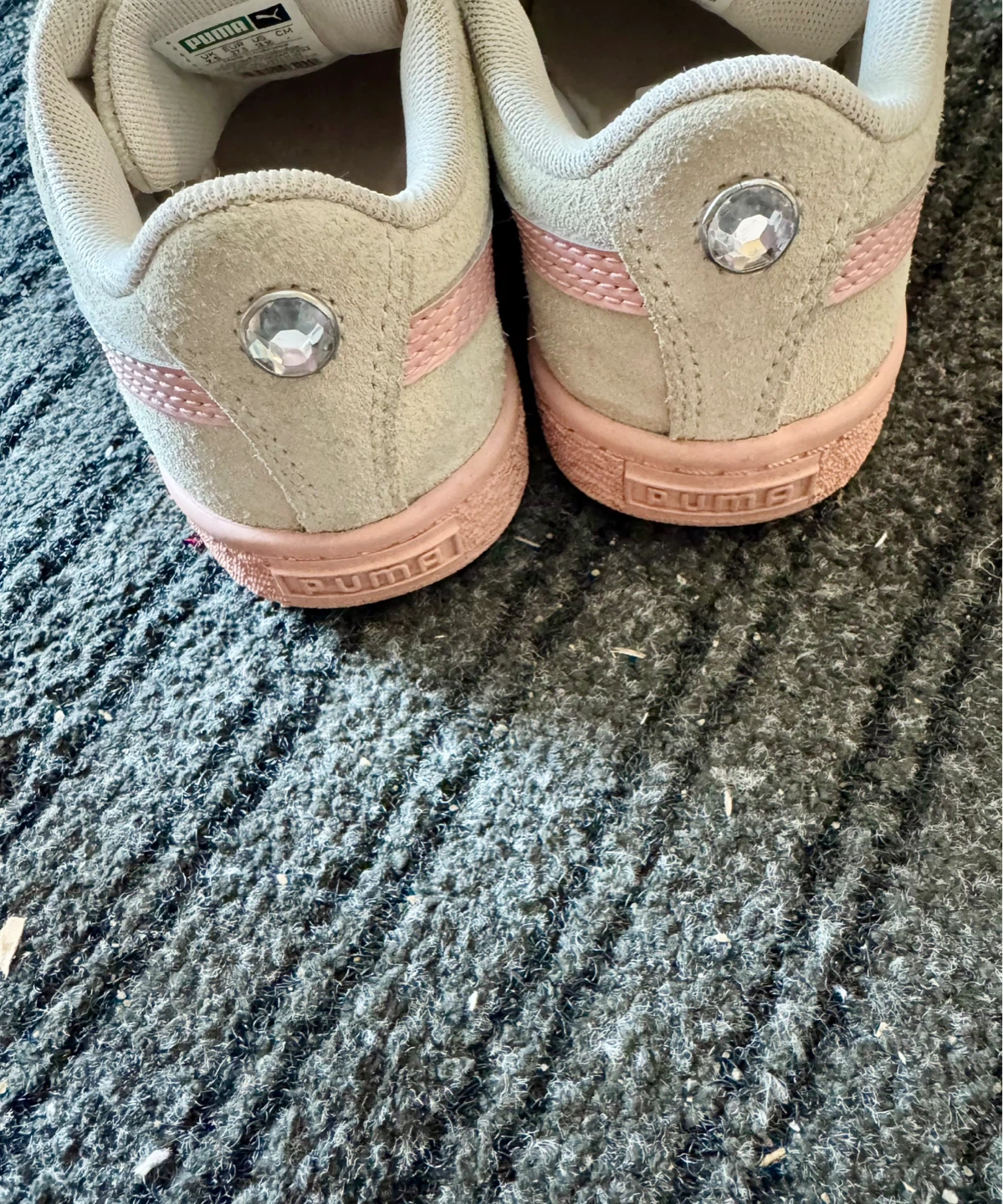 FREE Puma Suede Pink Toddler Sneakers 10.5c - photo 3