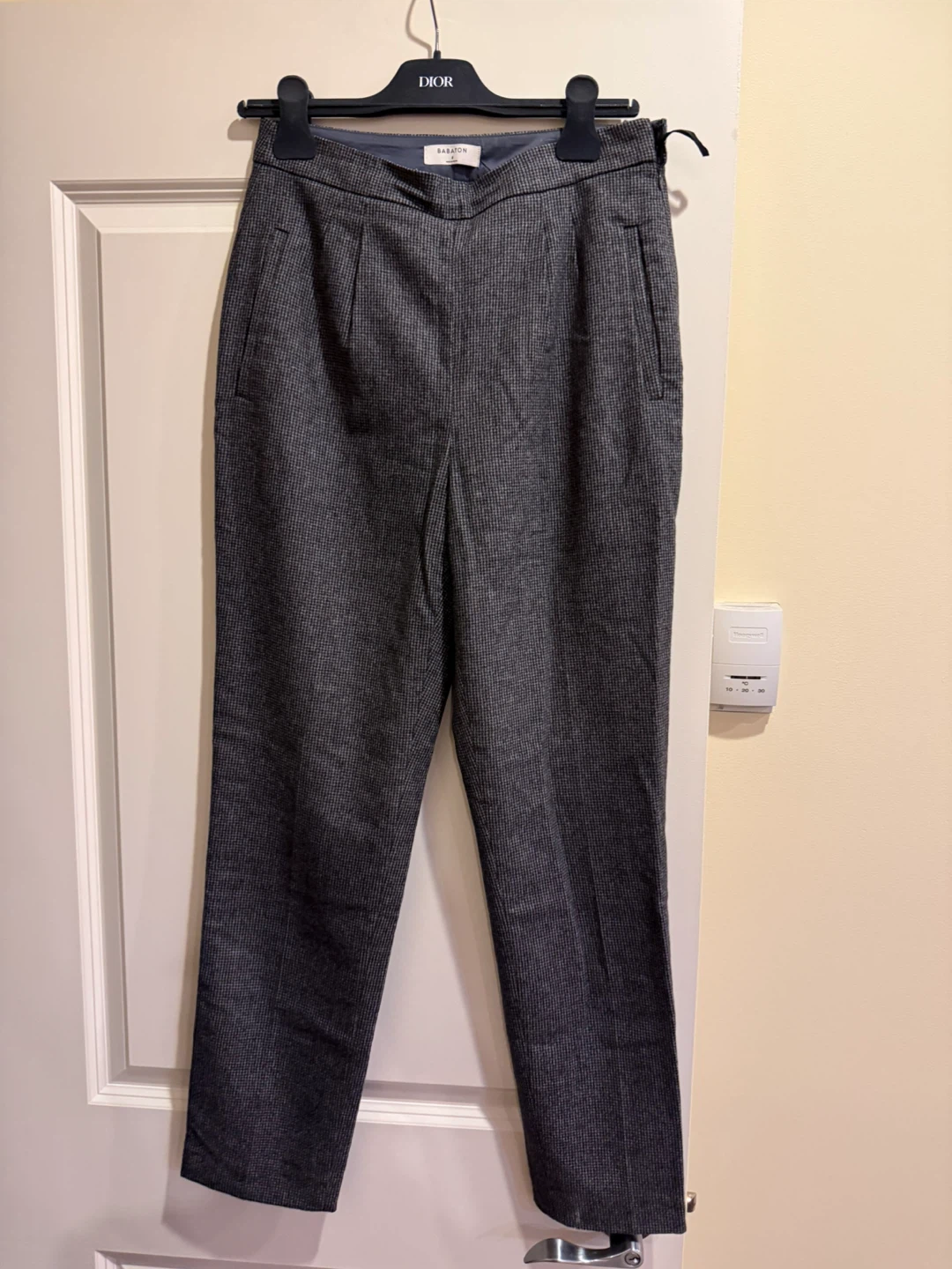 Babaton Stretch Wool Cashmere Dress Pants Size 8