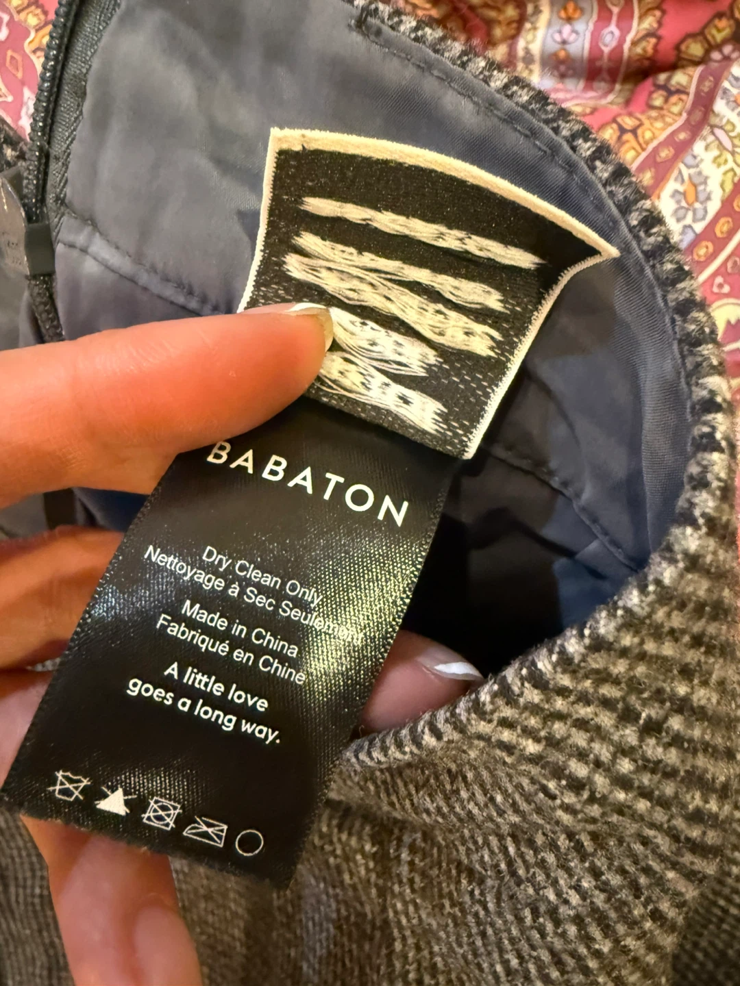 Babaton Stretch Wool Cashmere Dress Pants Size 8 - photo 5