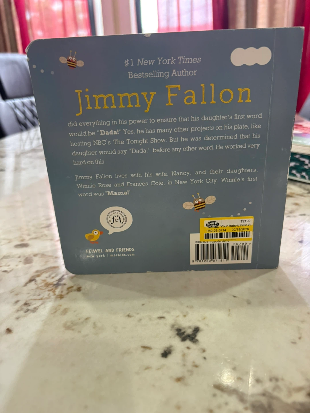 Dada by Jimmy Fallon Board Book - photo 2