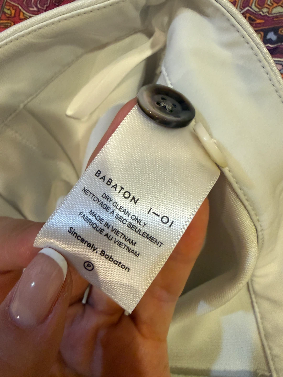 Babaton straight-Leg Pants Size 6 - photo 4