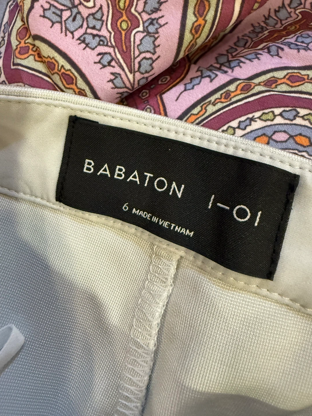 Babaton straight-Leg Pants Size 6 - photo 3