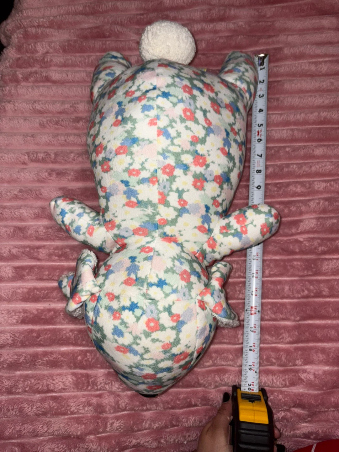 Floral Bunny Plush Toy pillow - photo 4