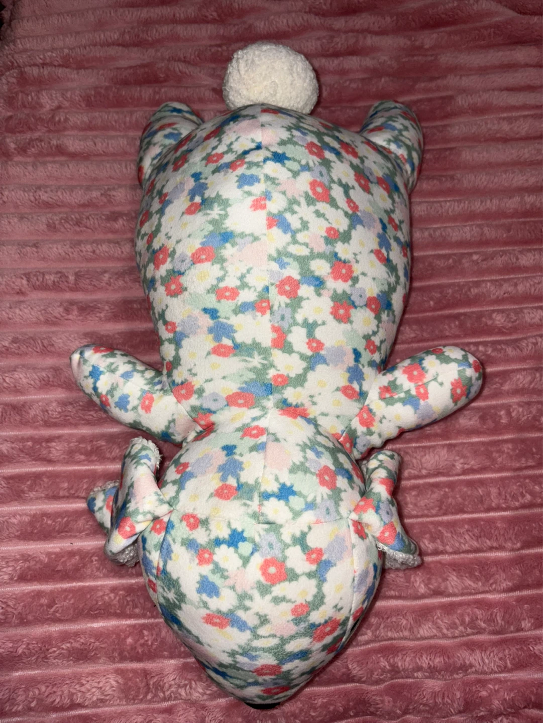 Floral Bunny Plush Toy pillow - photo 3