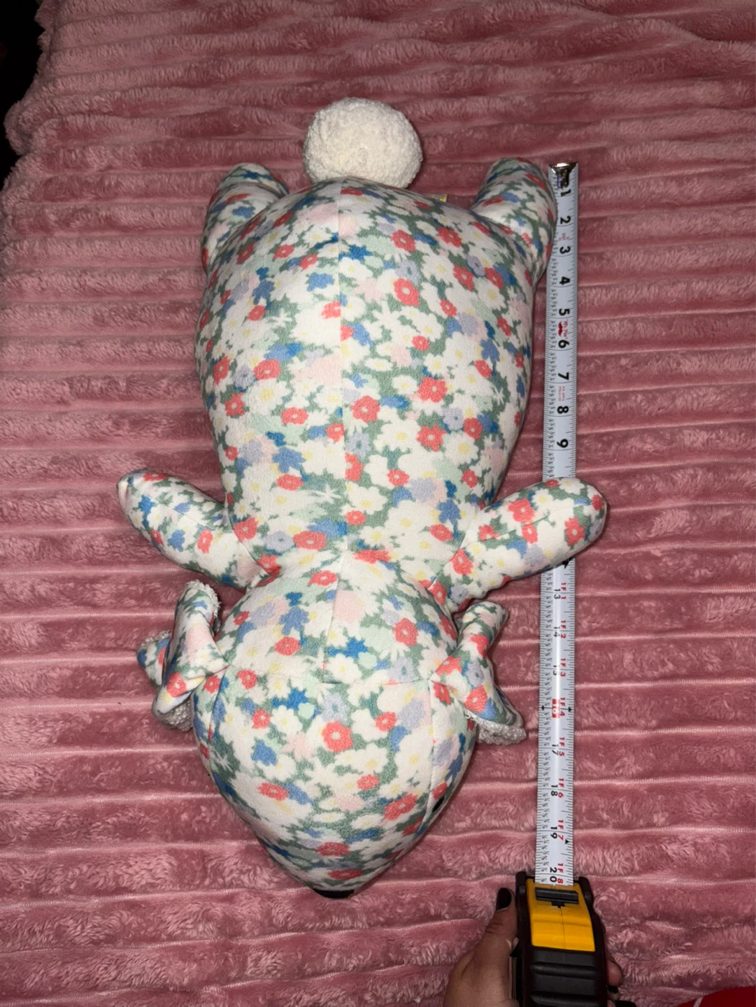 Floral Bunny Plush Toy pillow - photo 5