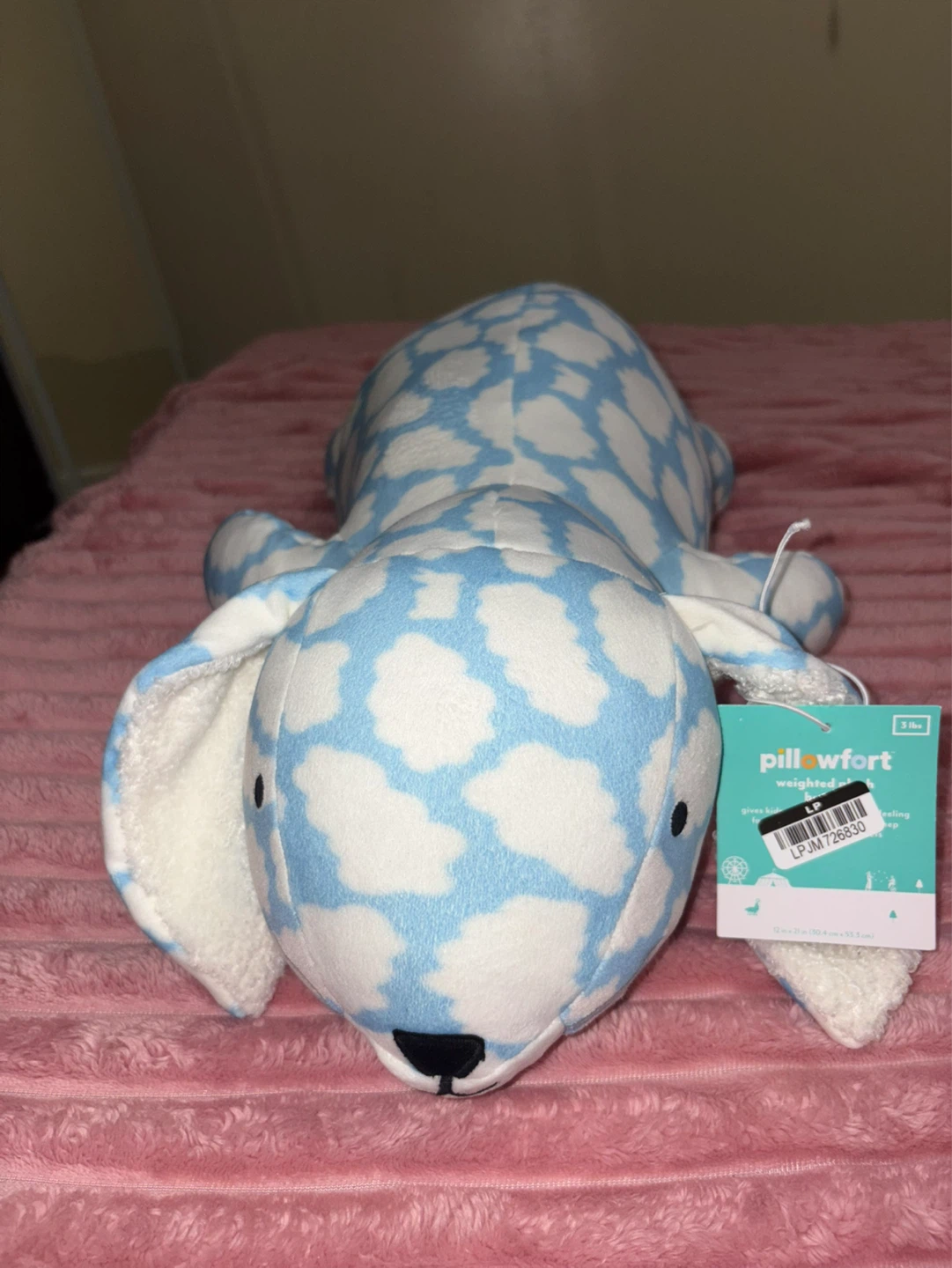 Pillowfort Weighted Bunny Plush