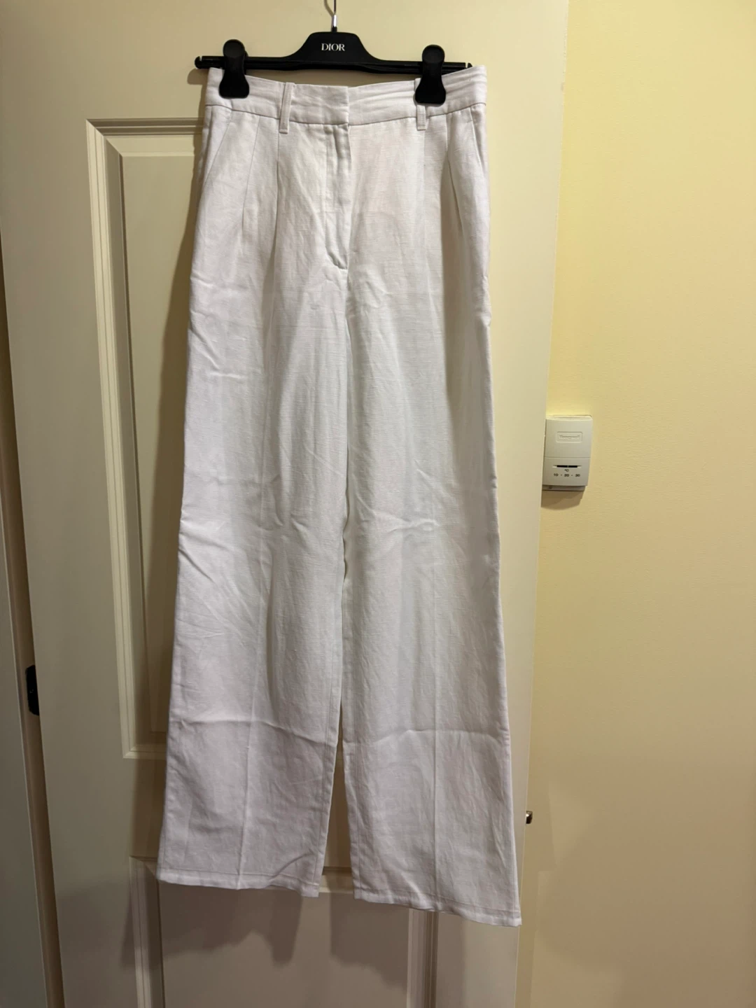 Wilfred White Linen Blend Pants Size 6