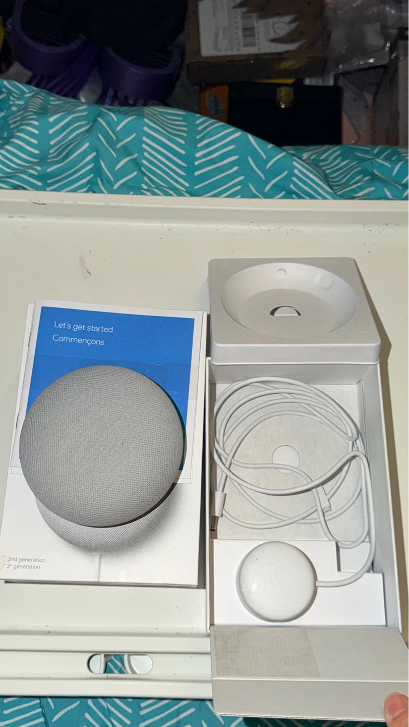 Google Nest Mini 2nd Generation - White - photo 2
