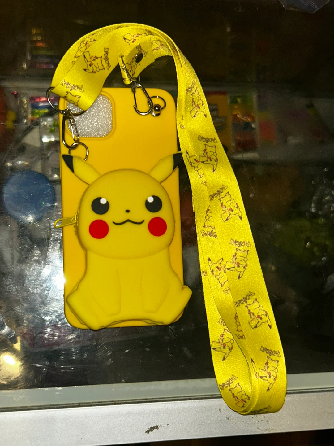 Pikachu Phone Case with Lanyard - photo 4
