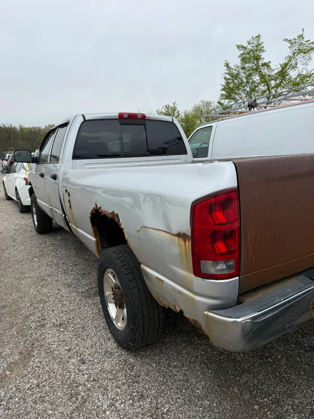 Silver Dodge Ram 2500 Pickup Truck - photo 5