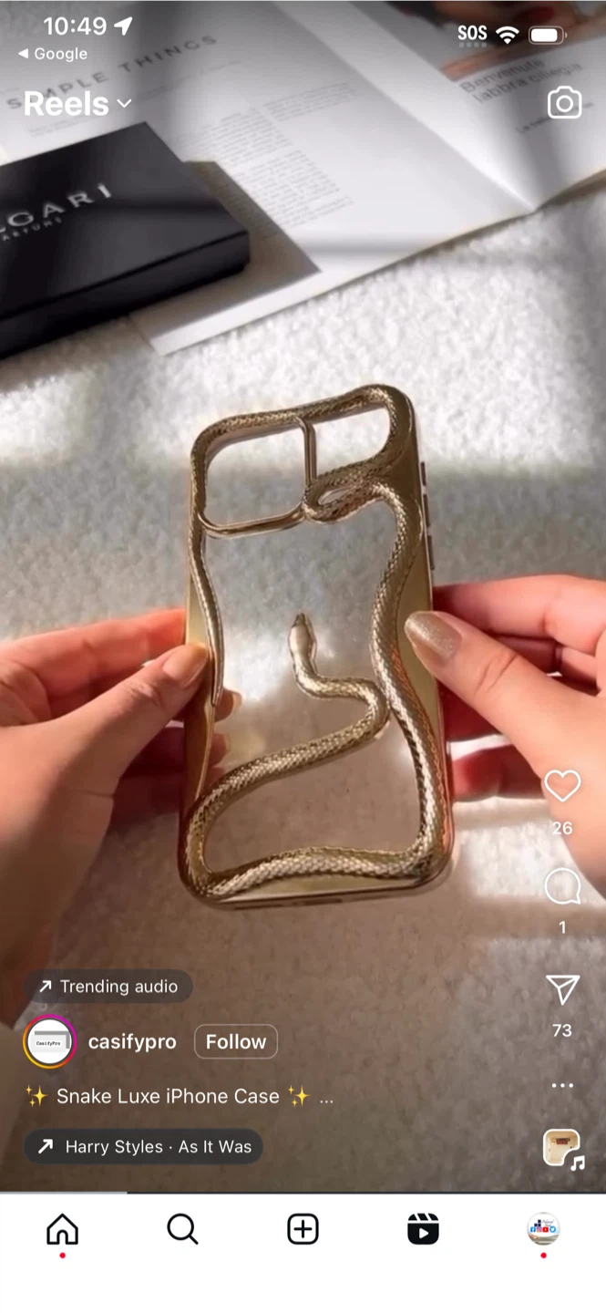 CasifyPro Snake Luxe iPhone Case - photo 2
