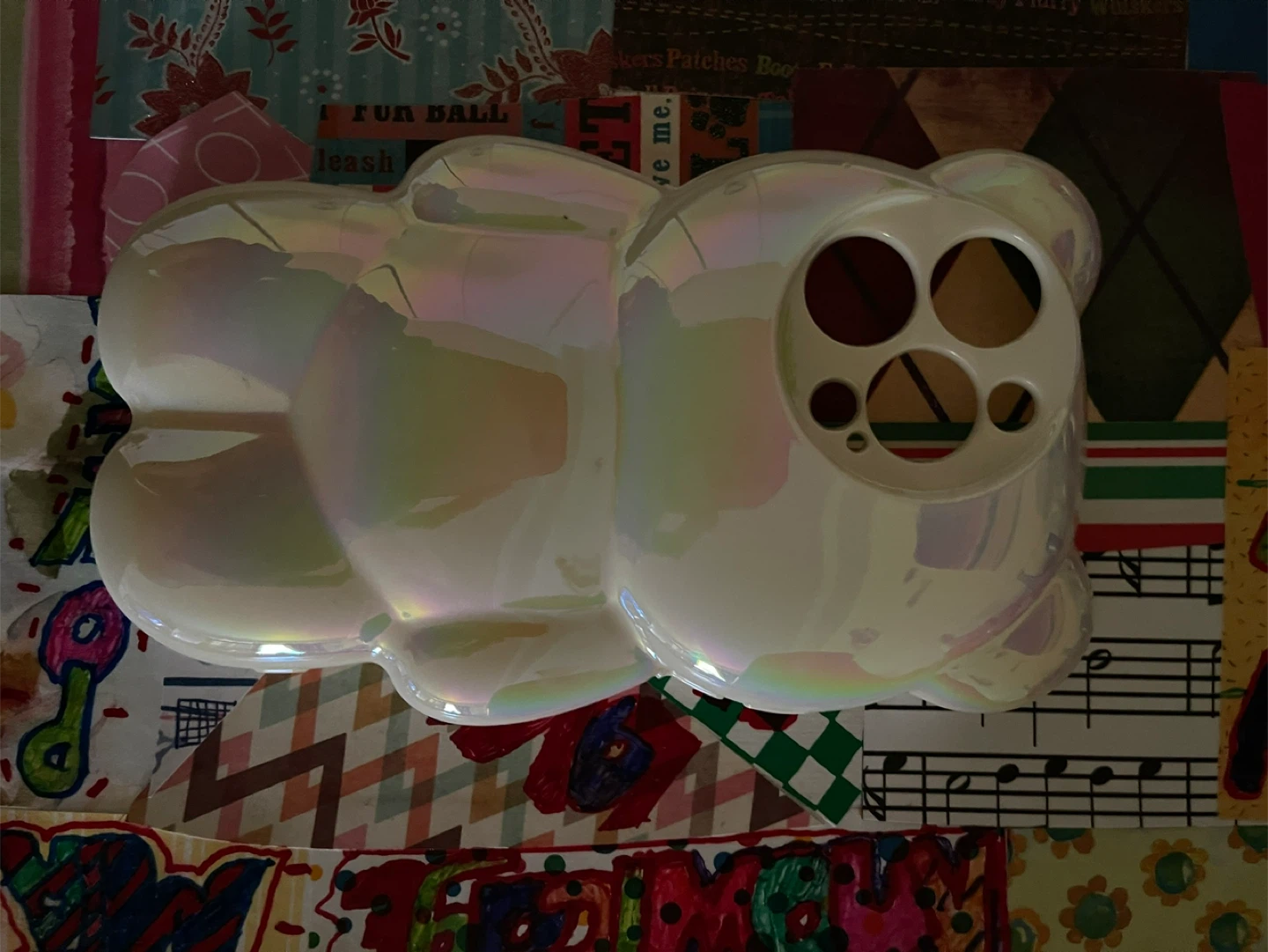 Iridescent Bear Phone Case - photo 3