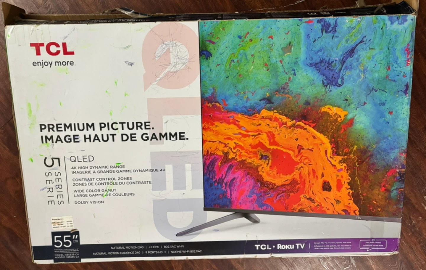 TCL 5 Series 55" QLED Roku TV - photo 2