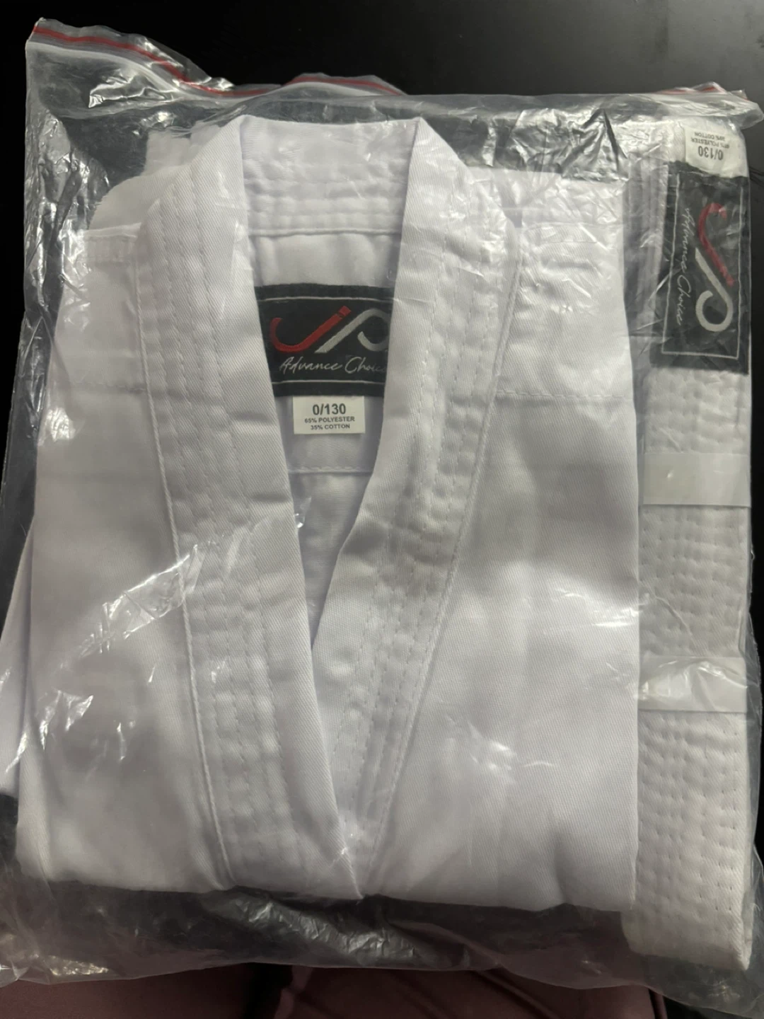Kango Fitness White Martial Arts Uniform Gi Size 0/130 - photo 3