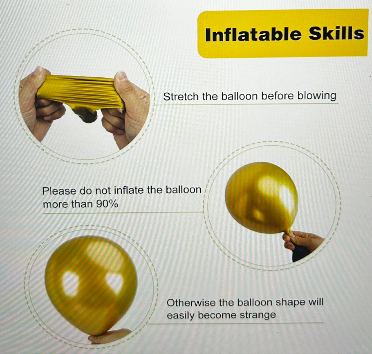 Metallic Gold Balloons 12 Inch (50 Pcs) - photo 4