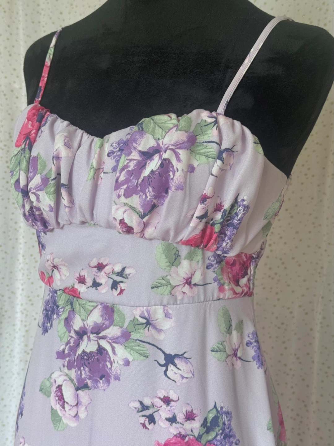Floral Print Smocked Maxi Dress - photo 3