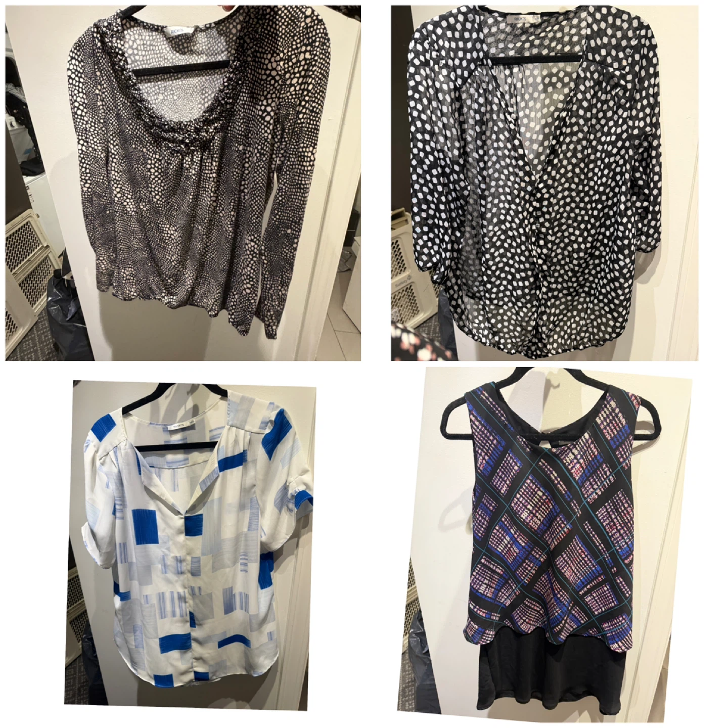 Woman’s Size XL blouses lot
