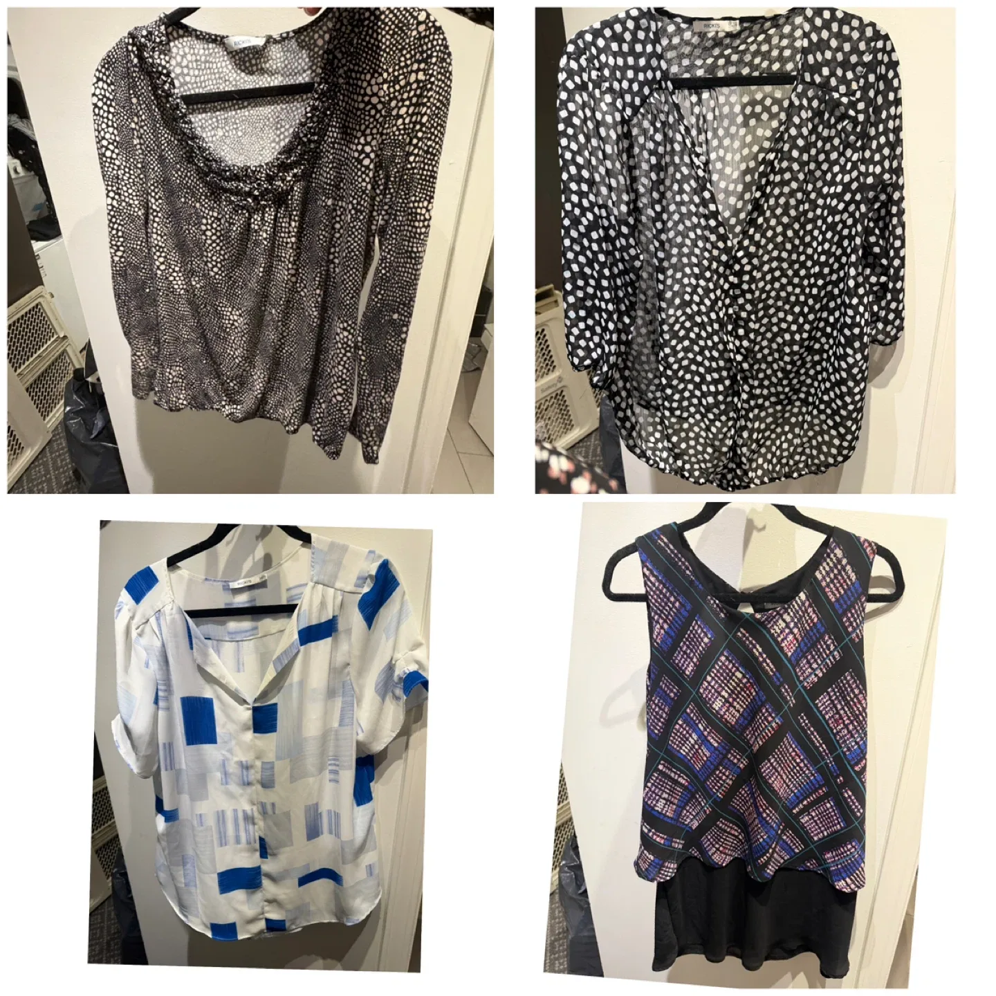 Woman’s Size XL blouses lot