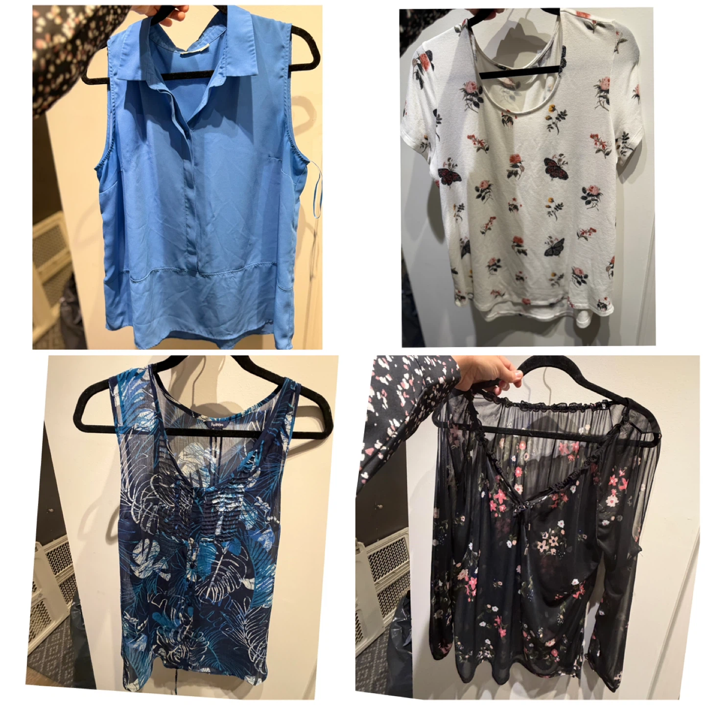 Woman’s Size XL blouses lot - photo 2