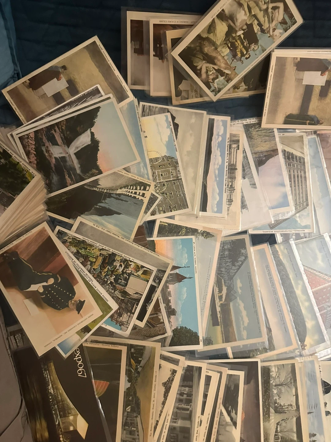 Collection of vintage Canadian postcards - photo 5