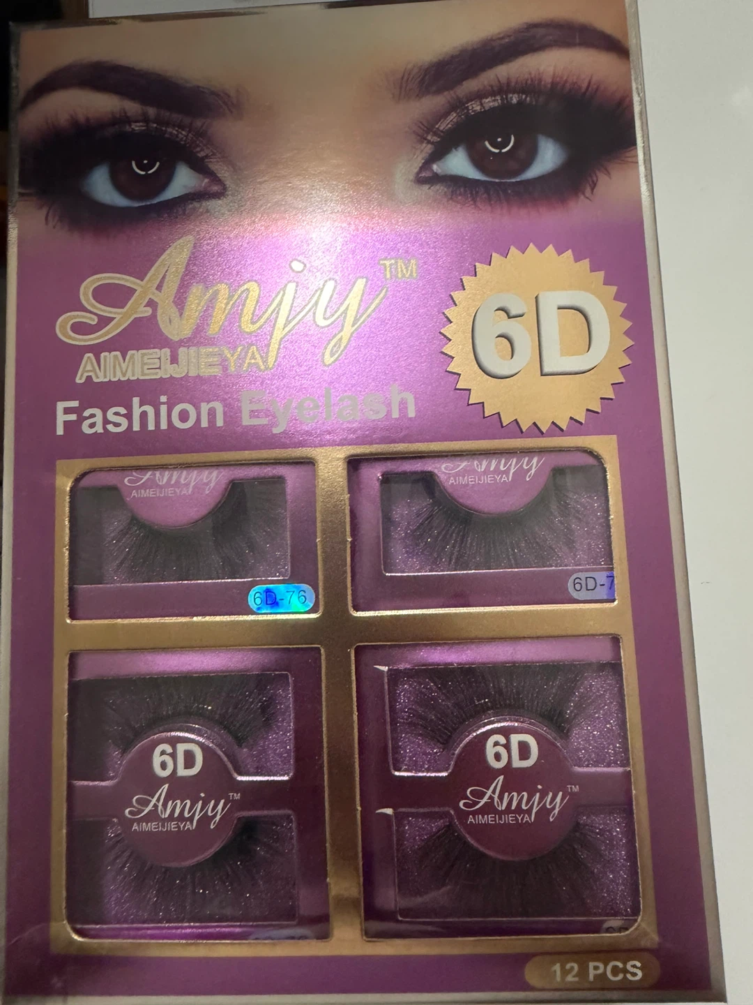 Amjy 6D Fashion Eyelash Set - photo 2