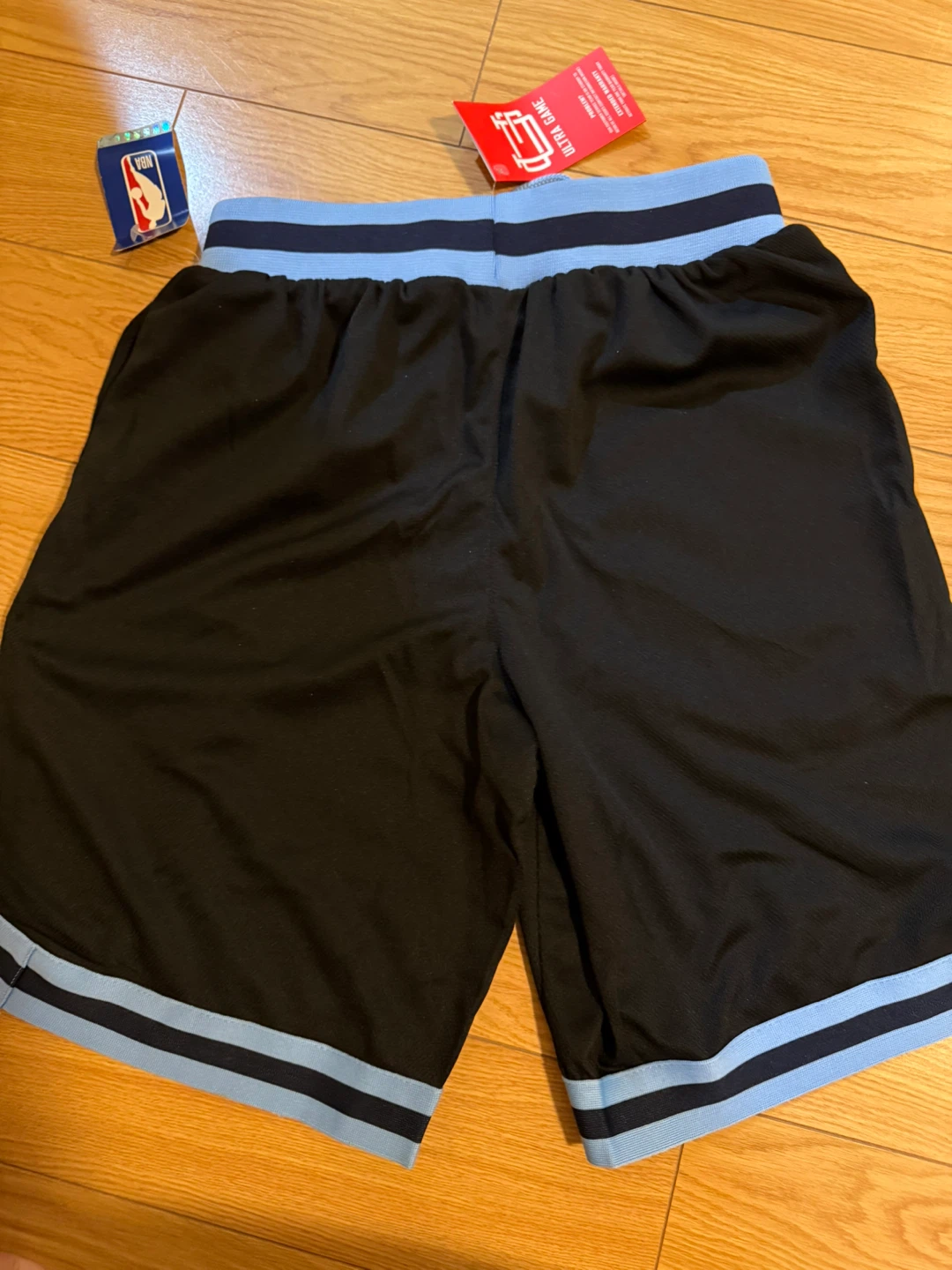 Ultra Game Memphis Grizzlies NBA Shorts Black/Light Blue Size S - photo 4