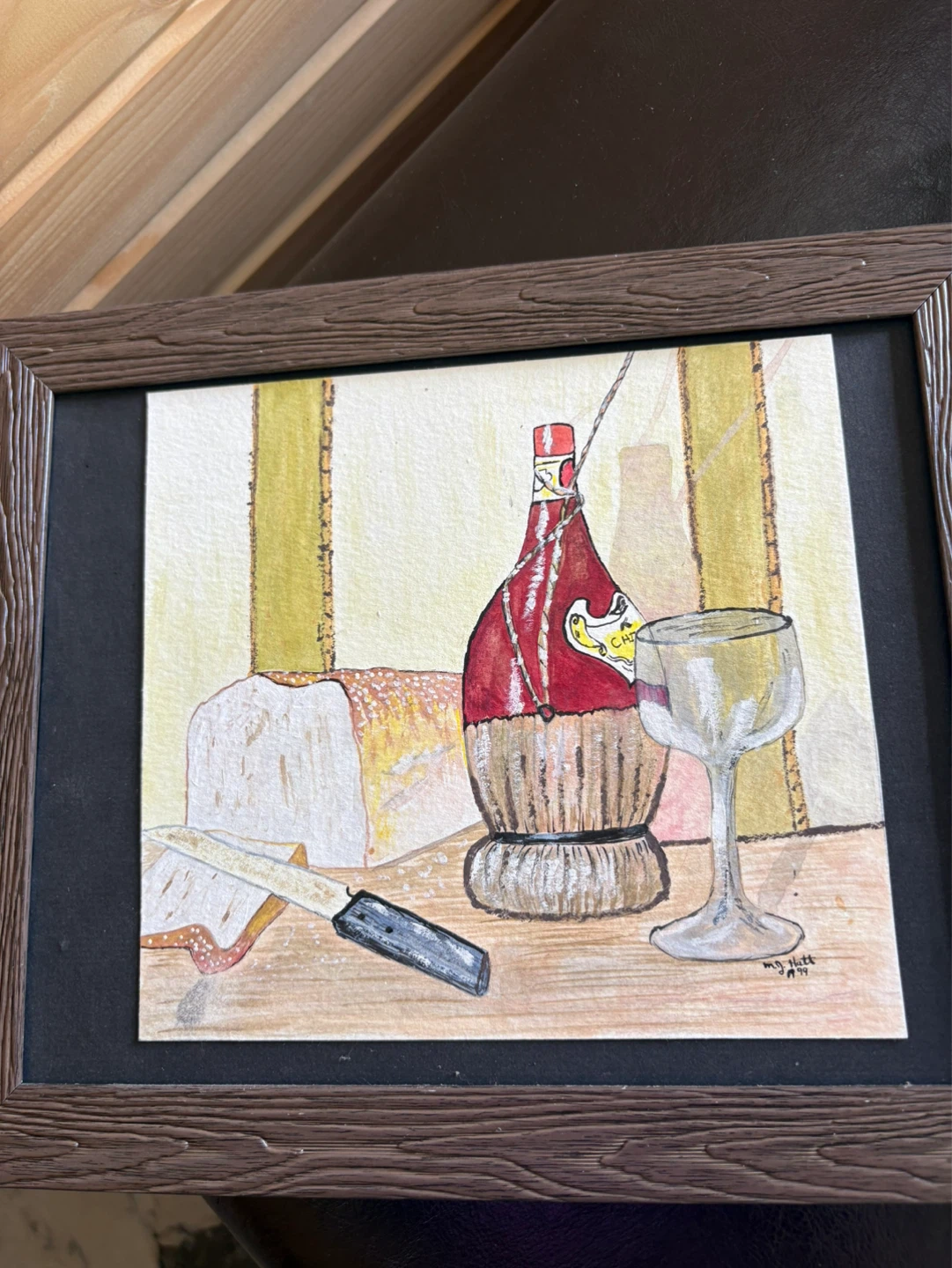 Framed Still Life Painting