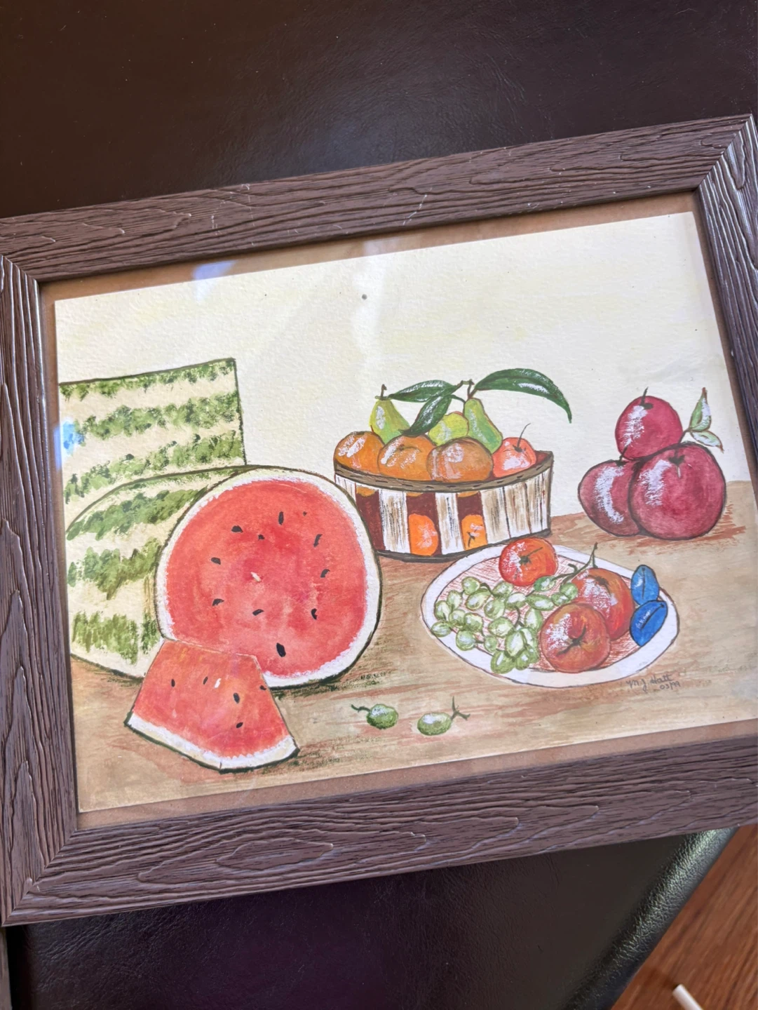 Framed Still Life Painting - photo 2